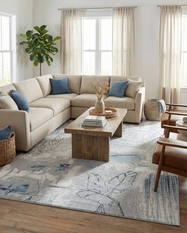 Detail image of 10' x 14' Kamala Washable Rug