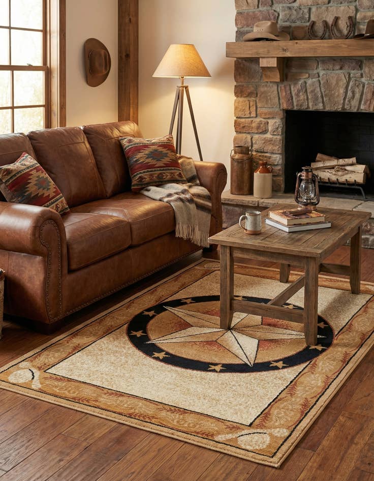 Detail image of  4' x 6' Pioneer Rug