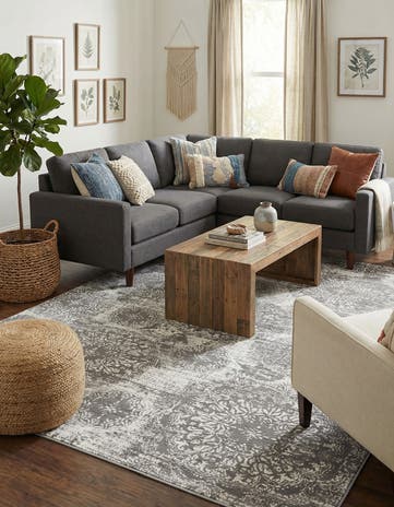 Gray Monte Carlo Rug