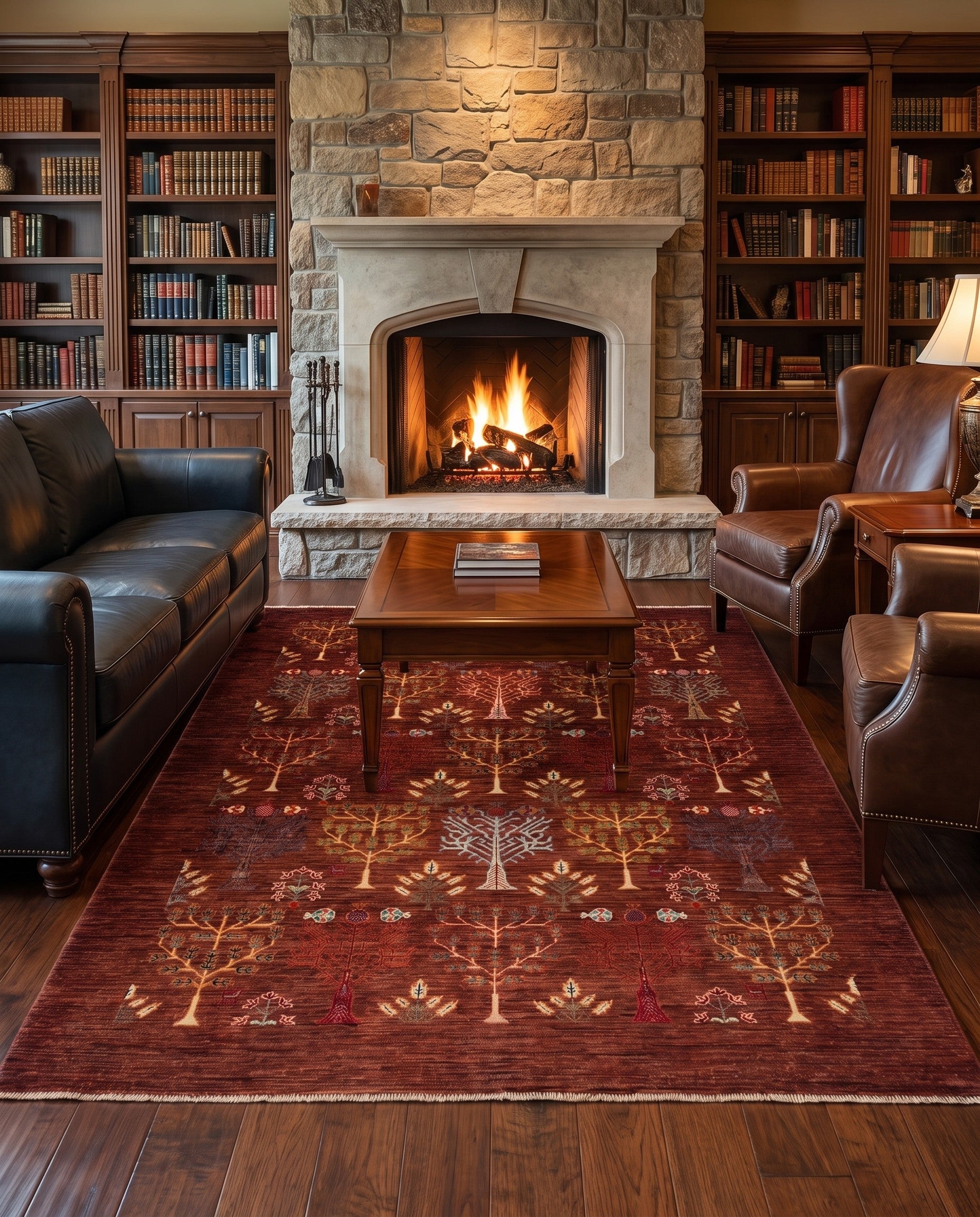 5' 1 x 6' 9 Hand Knotted Ariana Ziegler Rug
