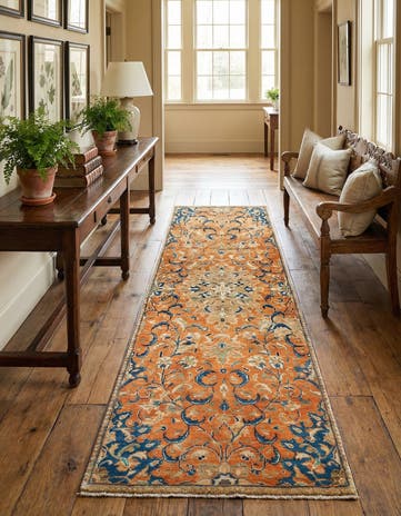 2' 7 x 8' 10 Hamedan Runner Rug
