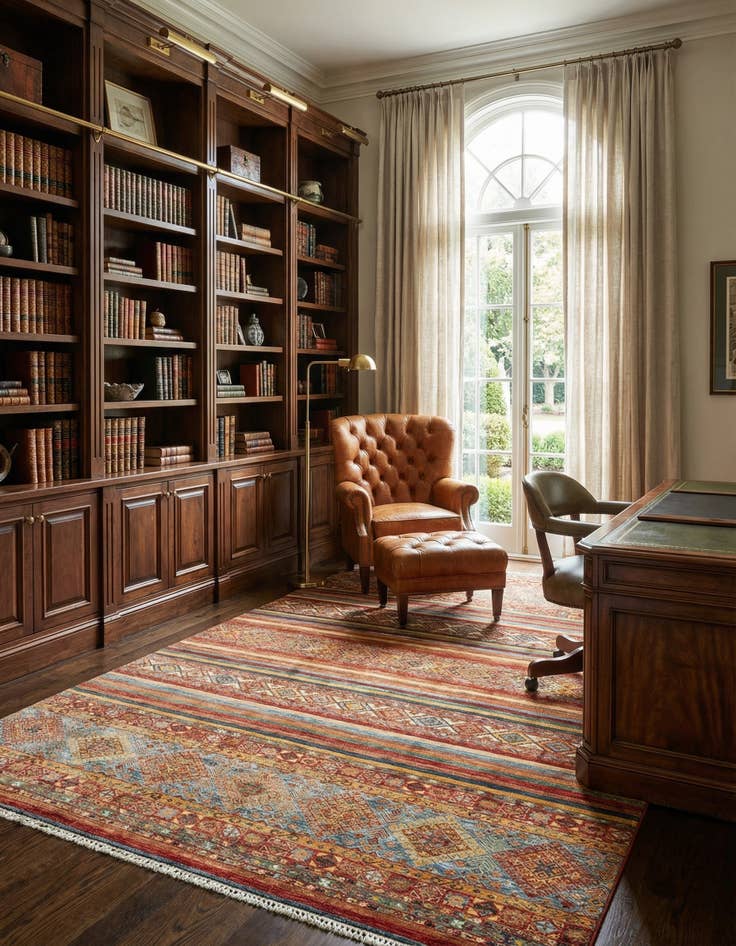 Detail image of 6' 9 x 10' Ariana Rug