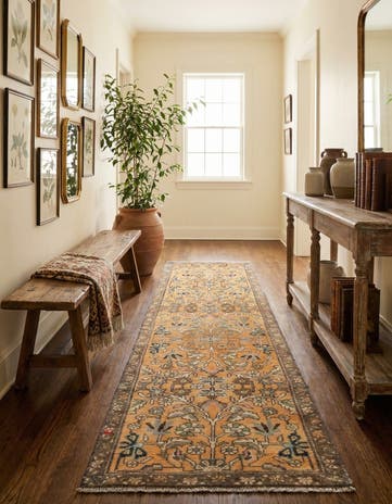 2' 2 x 8' 5 Hamedan Runner Rug