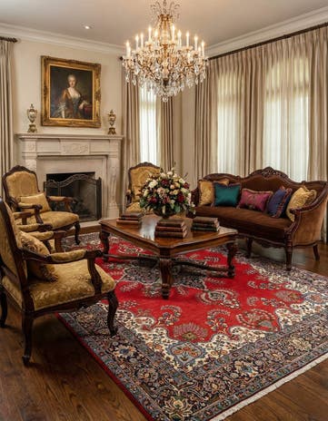 8' 4 x 11' 9 Tabriz Wool Rug
