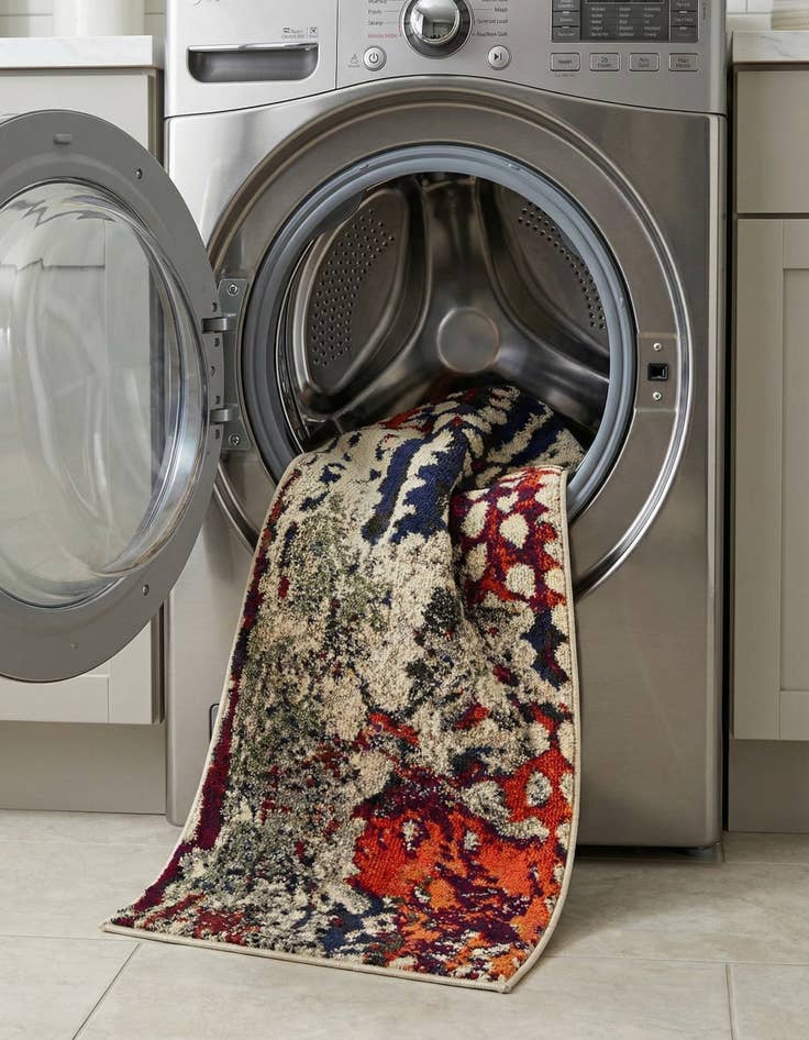 Detail image of  2' x 8'  Washable Haerfest Runner Rug