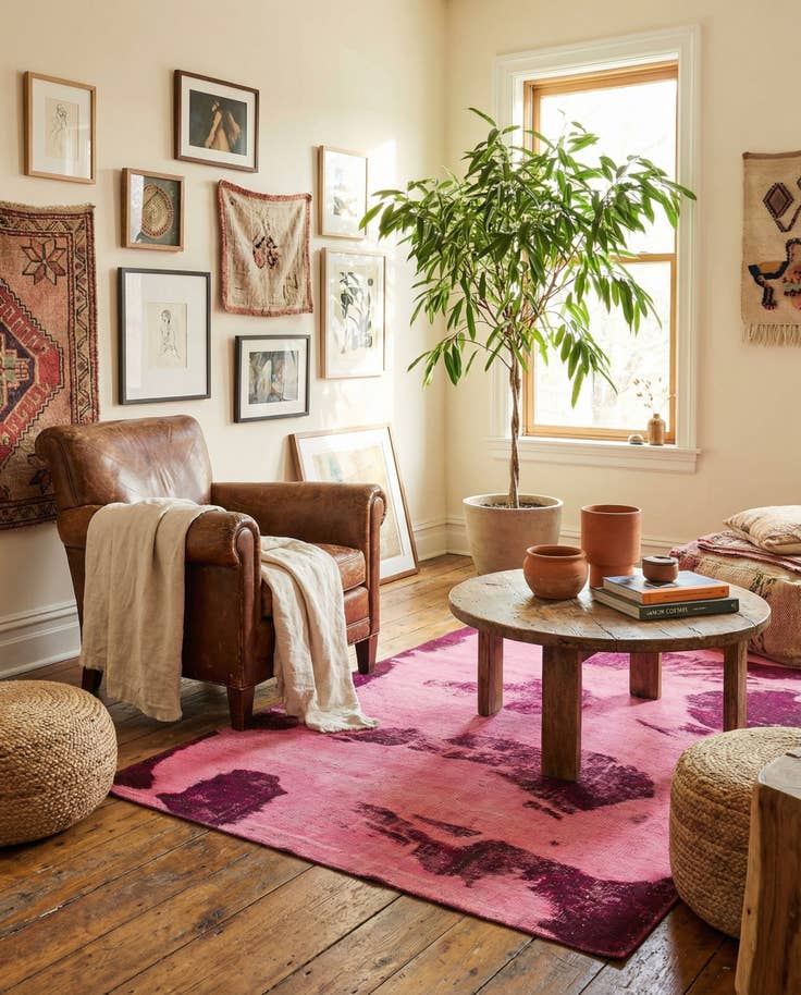 Detail image of 3' 3 x 5' 7 Hand Knotted Ultra Vintage Persian Wool Rug