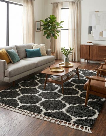 9' x 12' Athena Shag Rug