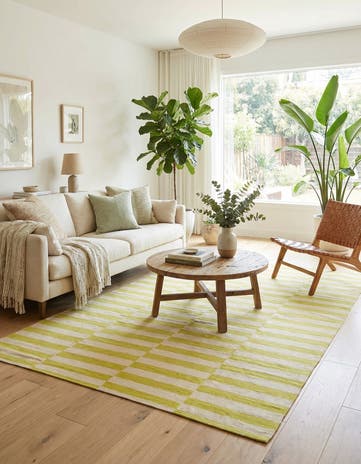 5' 8 x 7' 10 Hand Woven Kilim Modern Wool Rug