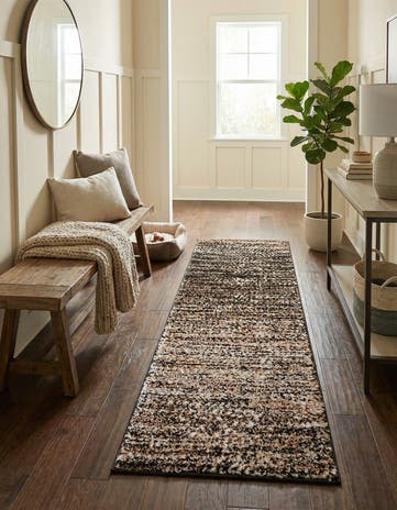 Sepia Runner Rug
