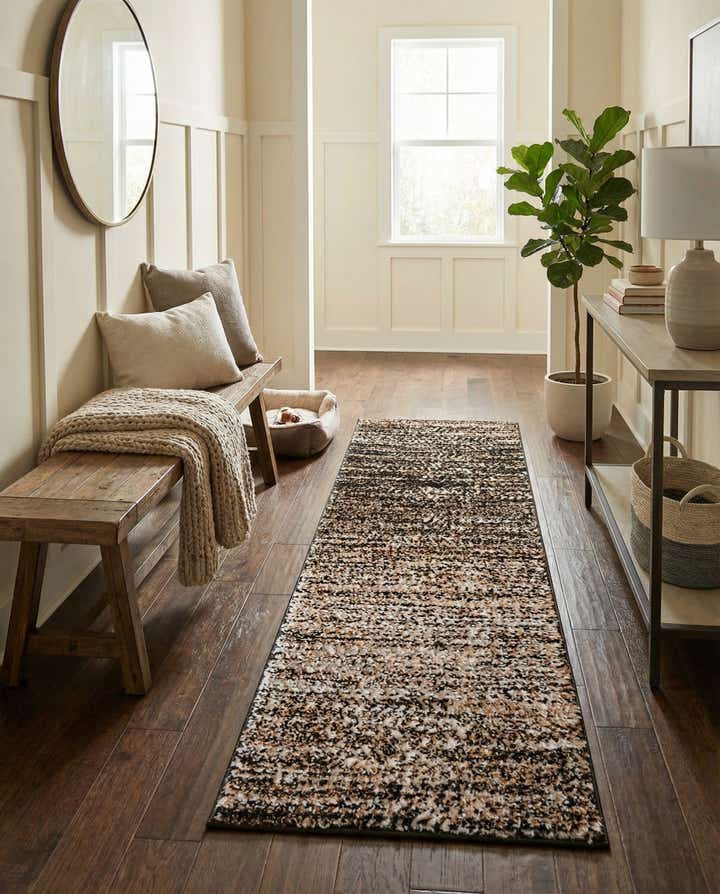 2' x 6' Sepia Runner Rug