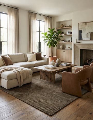 7' x 10' Juma Wool Rug