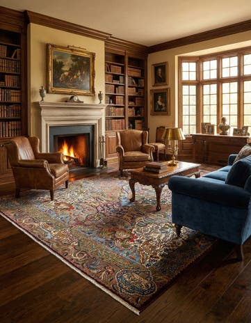 9' 11 x 12' 8 Kashmar Wool Rug