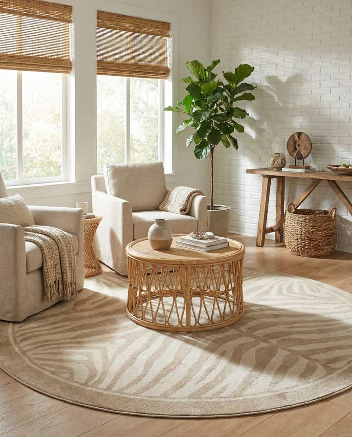 10' x 10' Savannah Round Rug