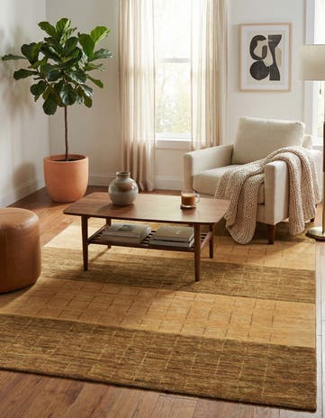 4' 11 x 6' 6 Hand Knotted Modern Ziegler Oriental Rug