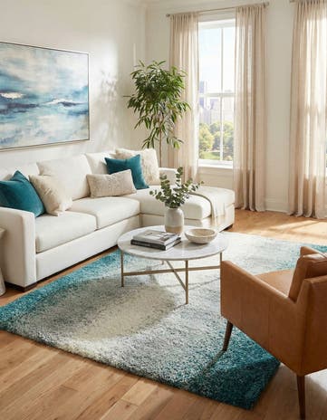 9' x 12' Soft Touch Shag Rug