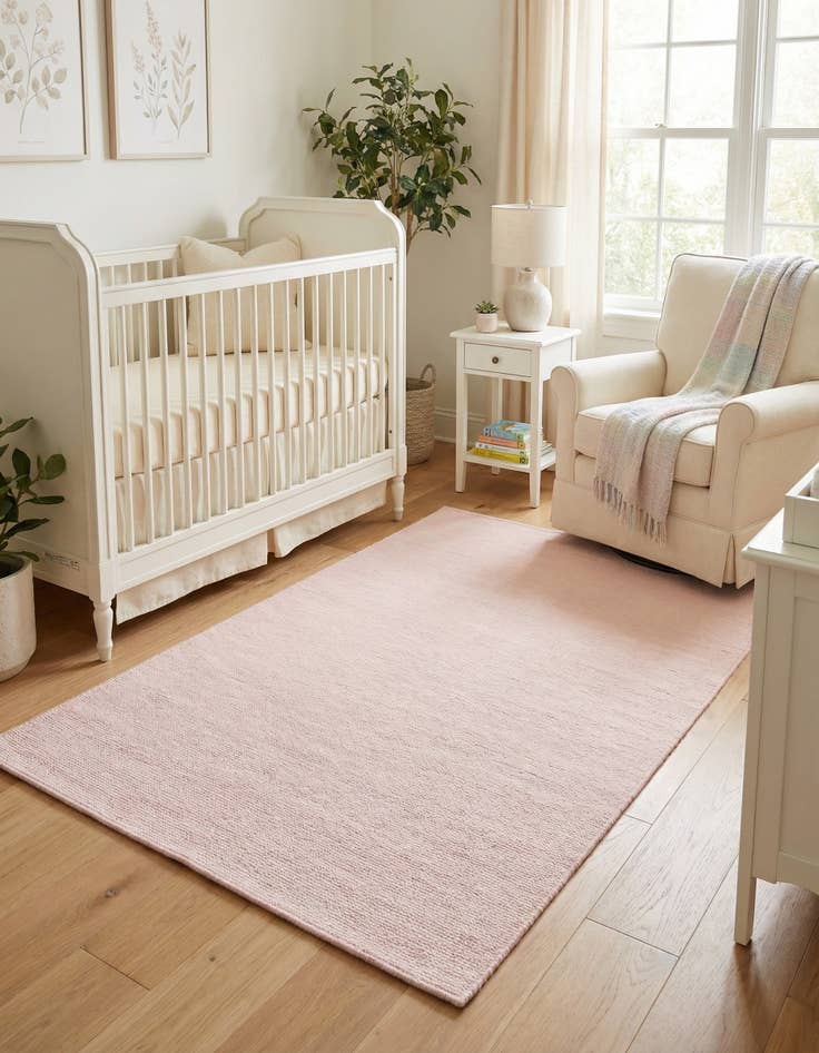 Detail image of 3' 3 x 5' 3  Hand Woven Jill Zarin English Manor Farmhouse Wool Rug