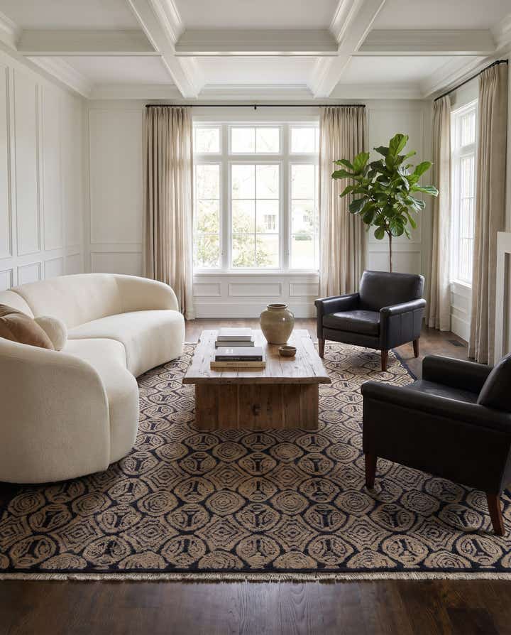 9' 2 x 12' 3 Hand Knotted Darya Wool Rug