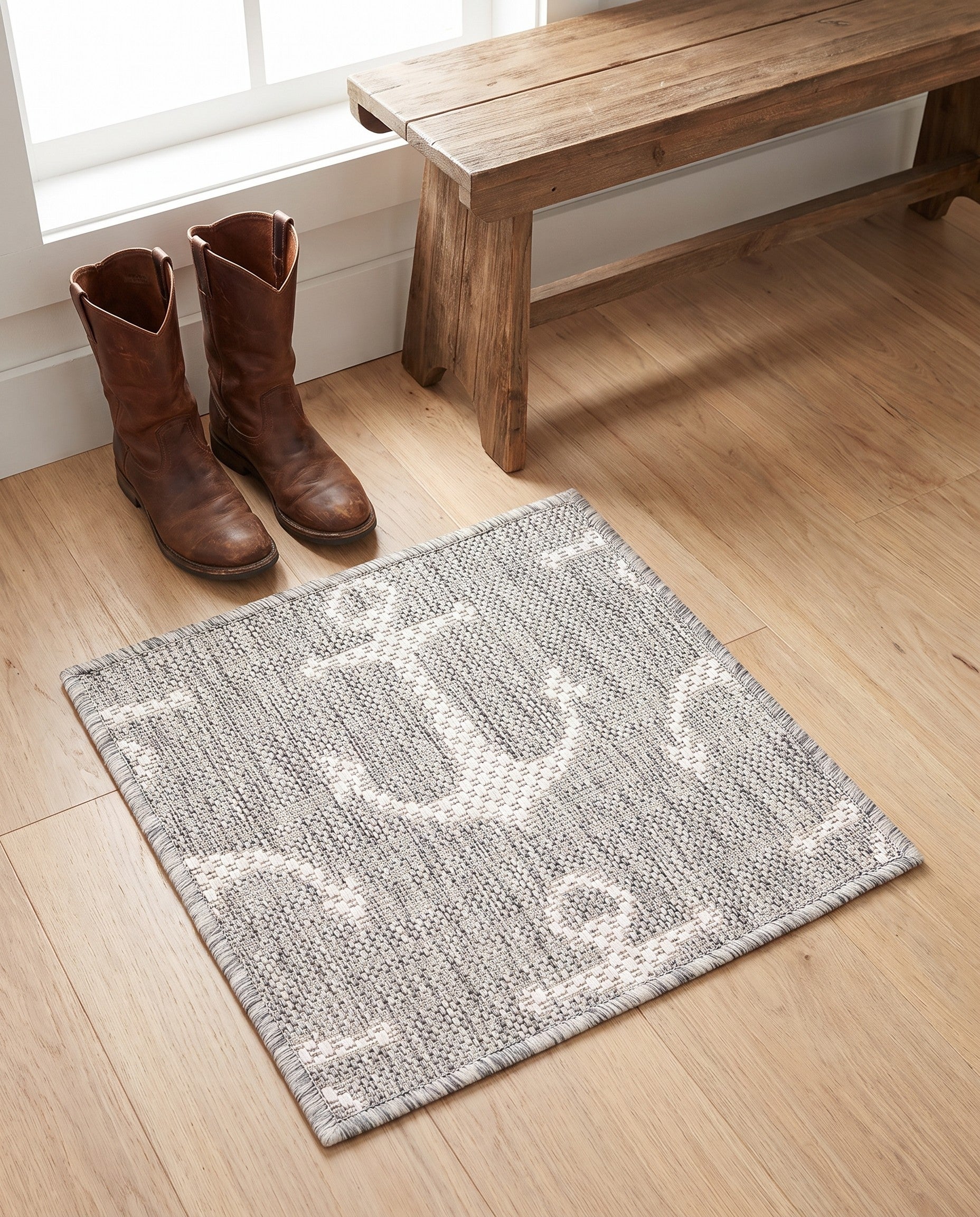 1' 4 x 1' 4 Easy-Clean Coastal Indoor / Outdoor Sample Rug