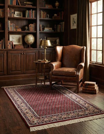 2' 11 x 5' 3 Hand Knotted Mir Wool Rug