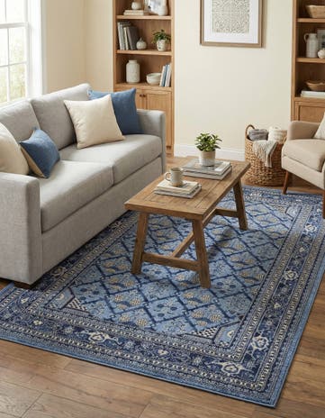 Blue Miranda Rug