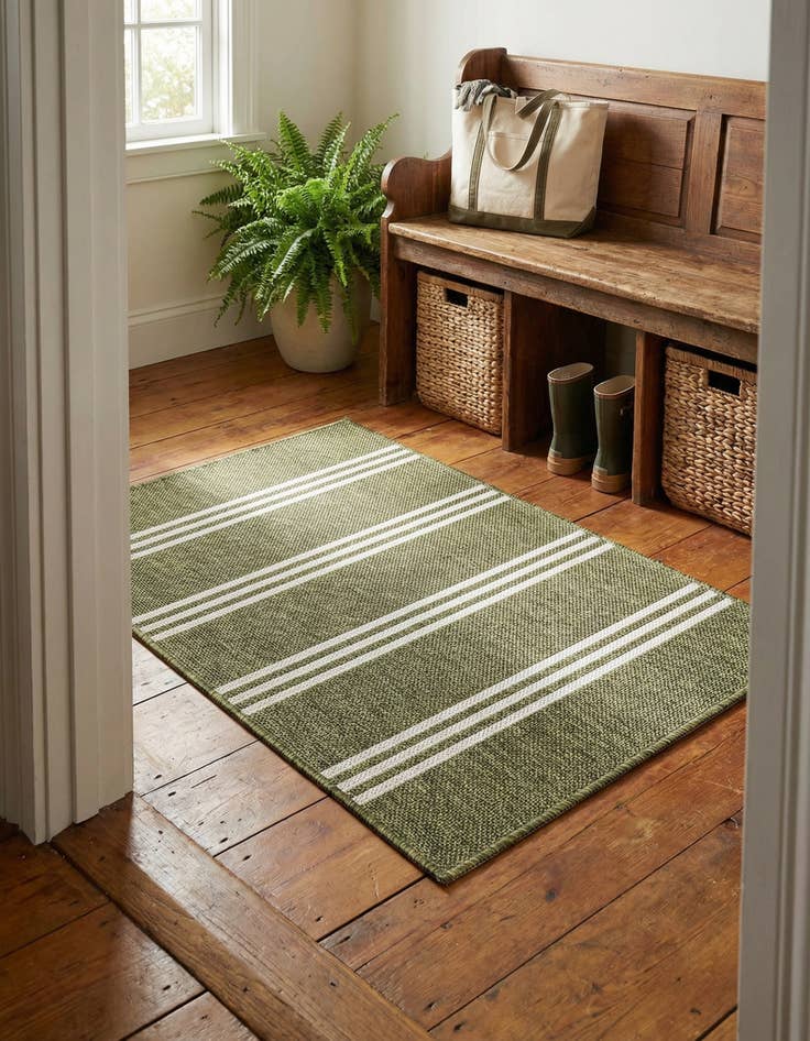 Detail image of 2' x 3'  Washable Jill Zarin Anguilla Indoor / Outdoor Rug