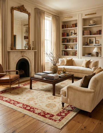 8' 9 x 12' 4 Ziegler Wool Rug