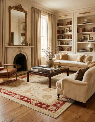 8' 9 x 12' 4 Ziegler Wool Rug