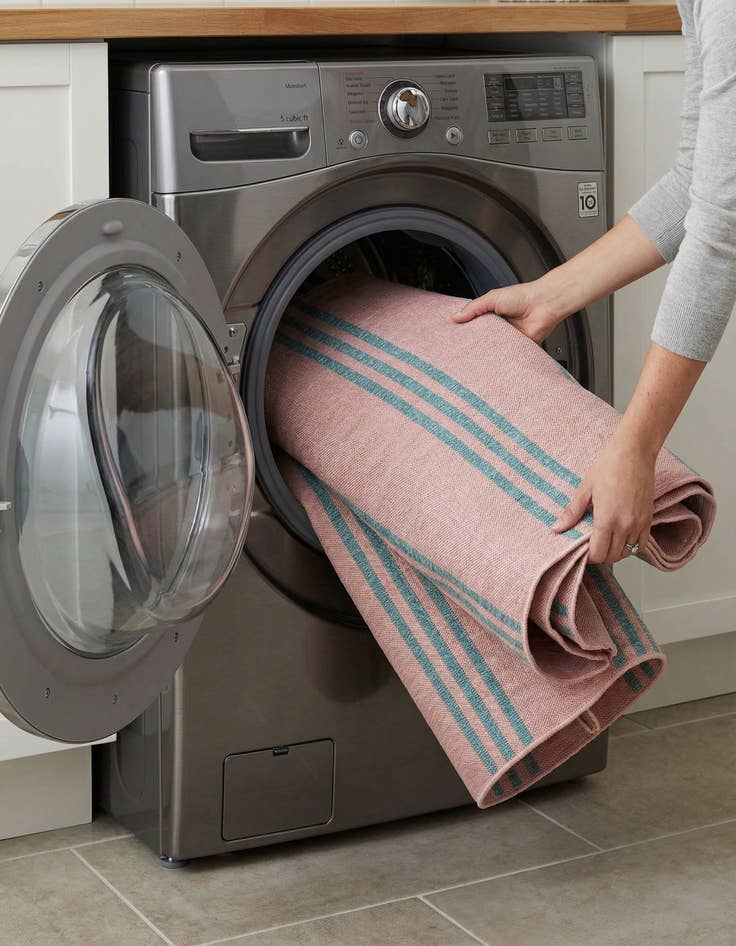 Detail image of 7' 10 x 10'  Washable Jill Zarin Anguilla Indoor / Outdoor Rug