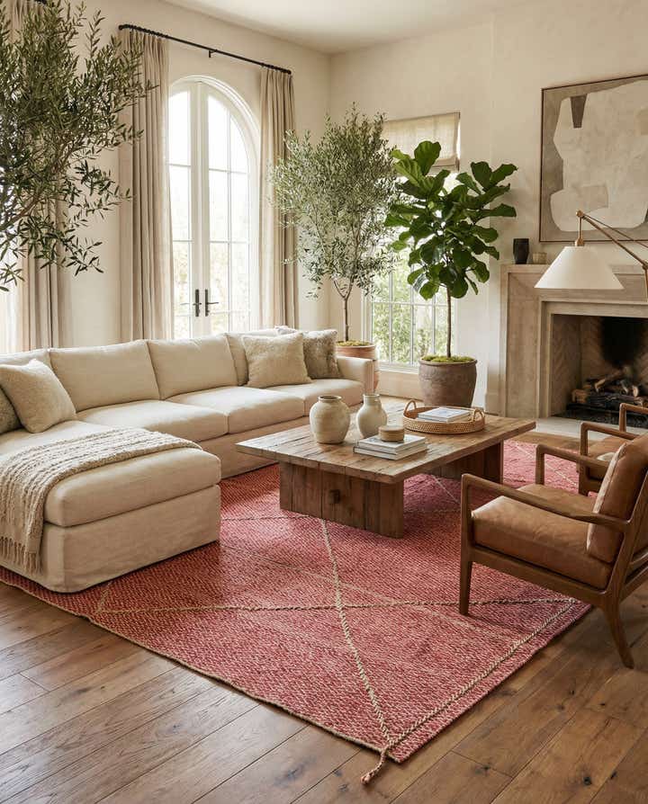 8' 9 x 12' Hand Woven Kilim Modern Wool Rug