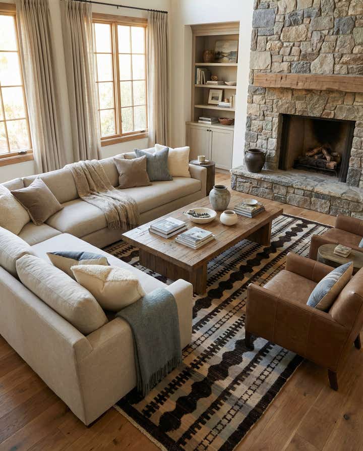 8' 1 x 10' 6 Hand Knotted Darya Wool Rug