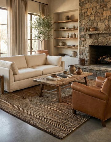 4' 7 x 6' 7 Juma Wool Rug