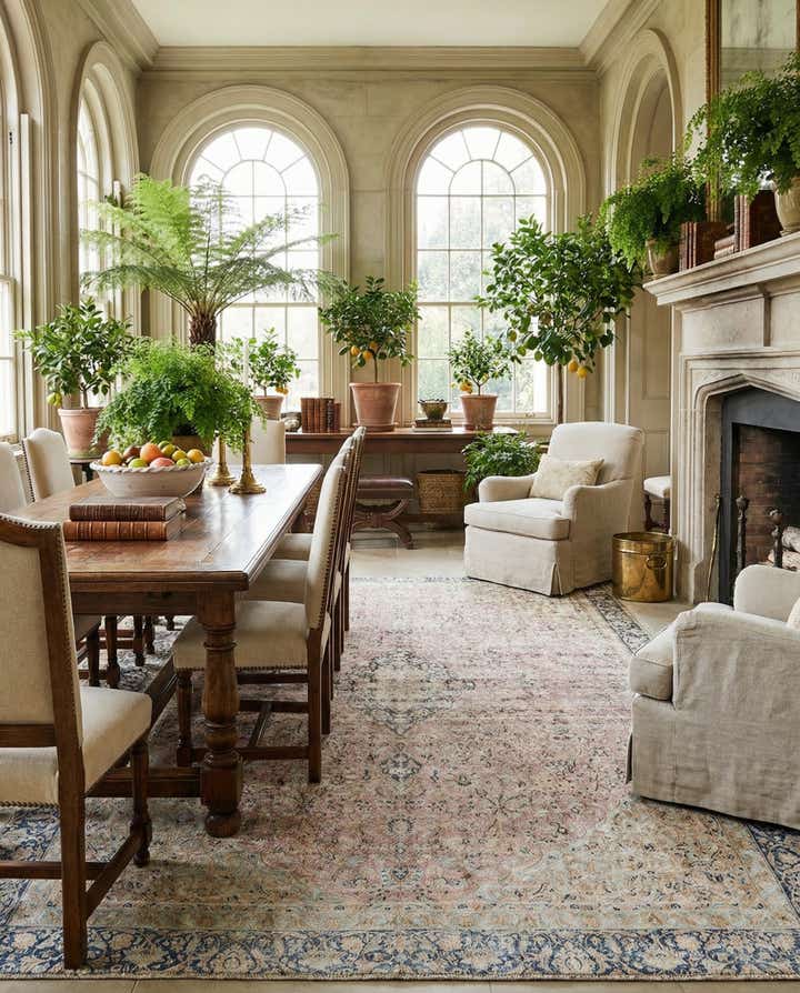 8' 4 x 11' 11 Vintage Royal Wool Rug