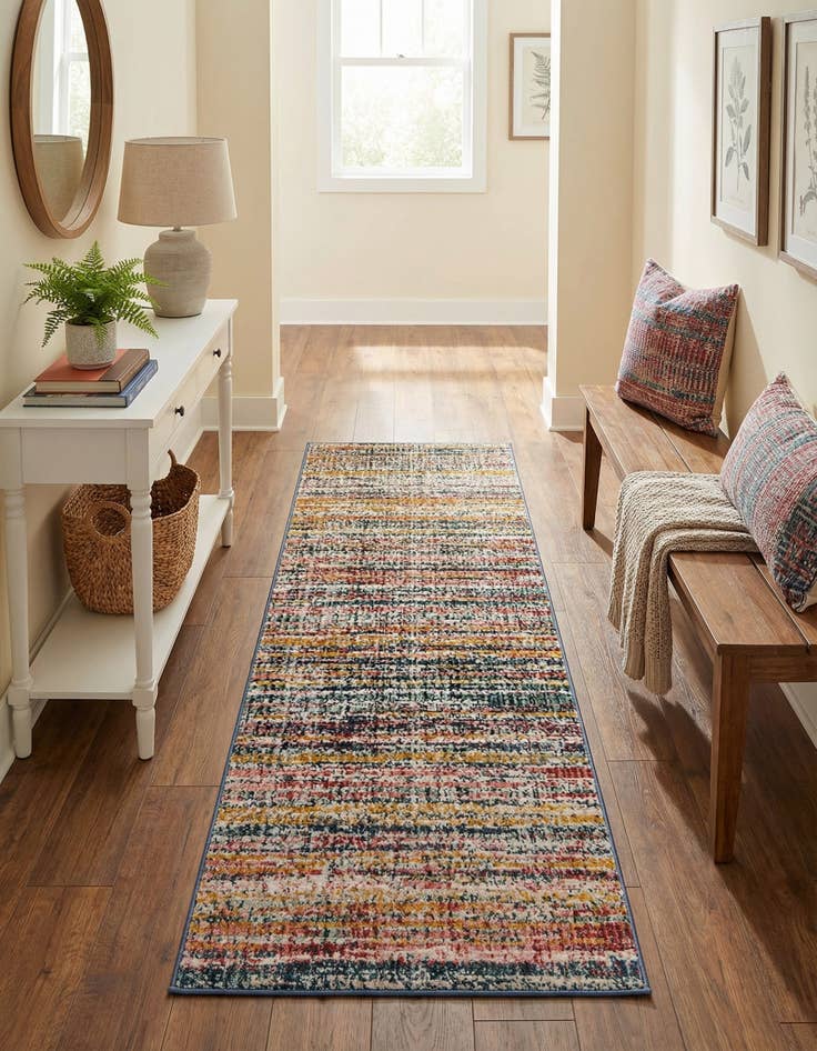 Detail image of  2' 2 x 6' Gemstone Runner Rug