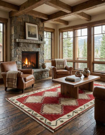 3' x 5' 10 Gabbeh Wool Rug
