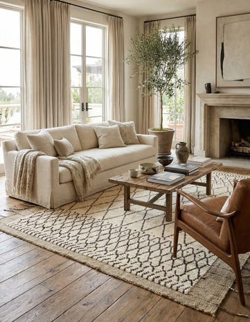 5' 9 x 8' 3 Beni Marok Rug