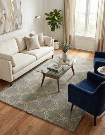 5' x 8' Luna Wool Rug