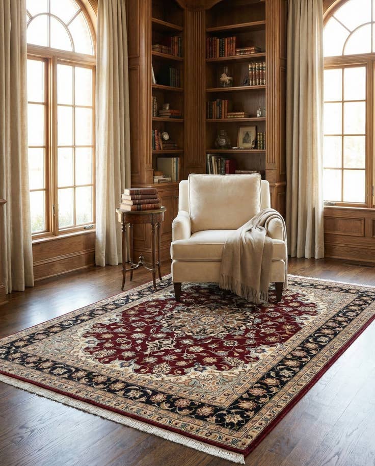Detail image of 5' 1 x 6' 6 Tabriz Rug