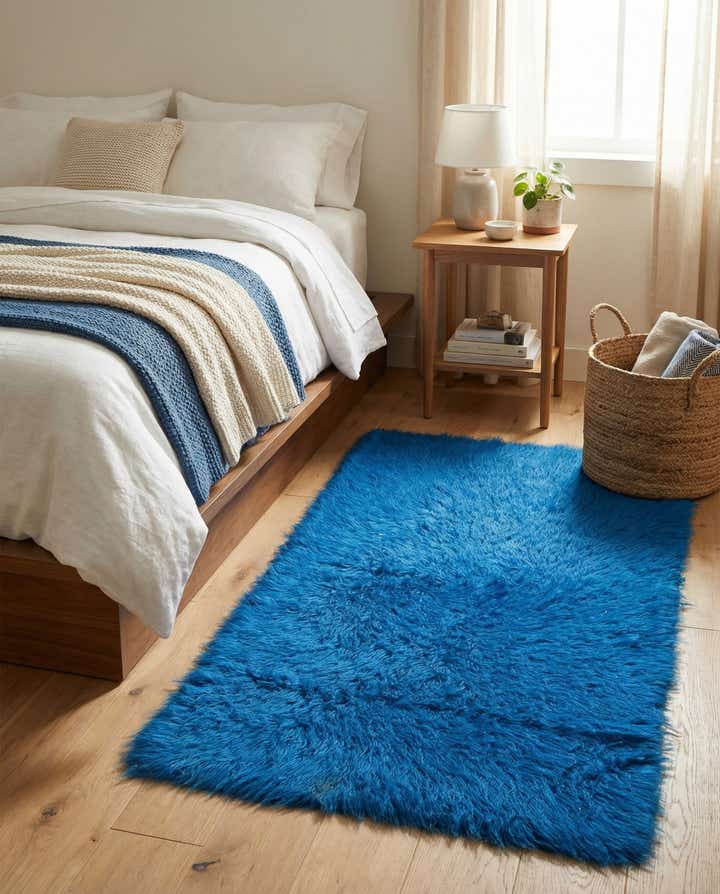 2' 11 x 5' 6 Hand Knotted Moroccan Wool Rug