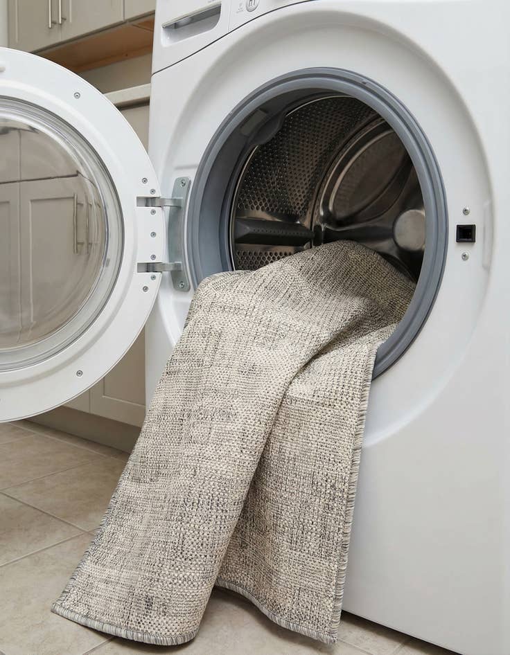 Detail image of  2' x 3'  Washable Modern Indoor / Outdoor Rug