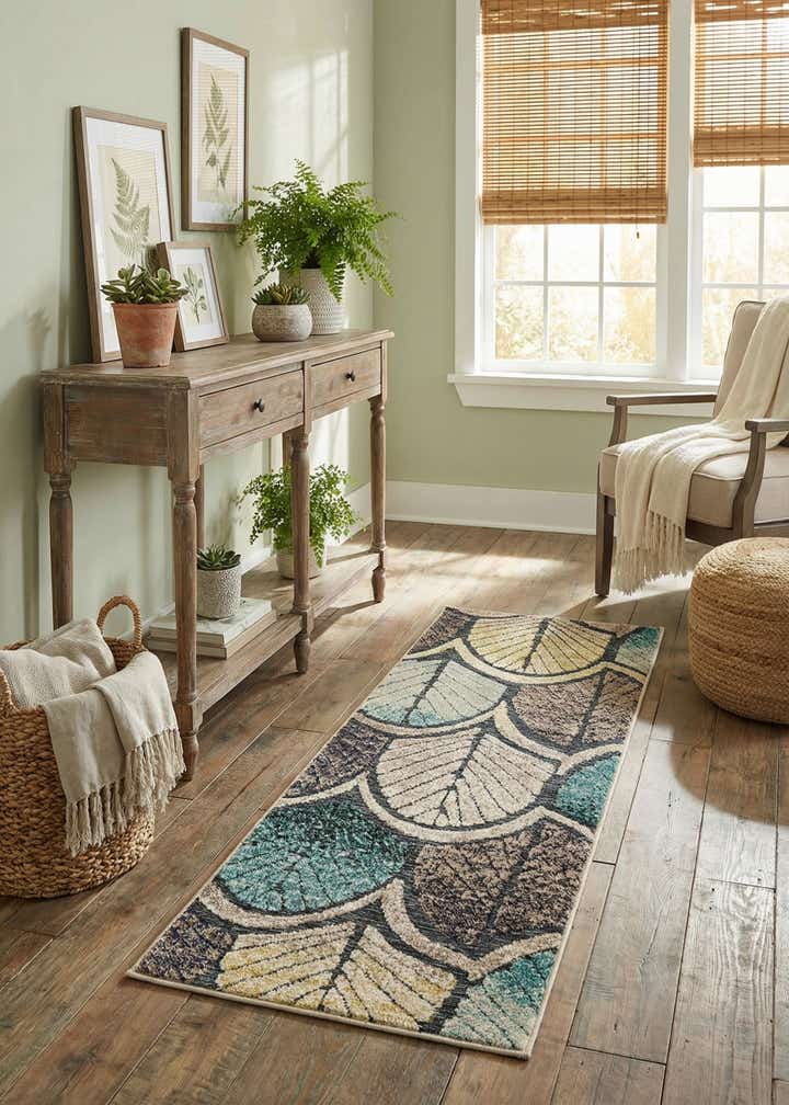 2' x 5' Easy-Clean Casablanca Indoor / Outdoor Runner Rug