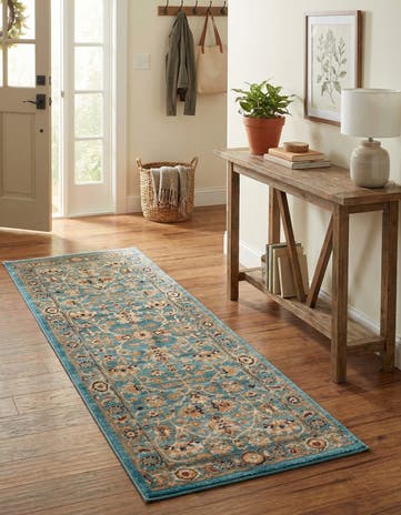 Turquoise Graham Runner Rug