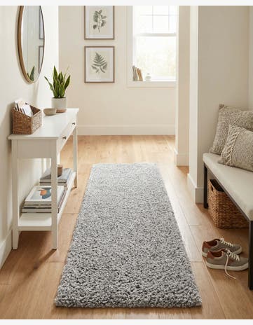 2' x 6' 6 Zermatt Shag Runner Rug