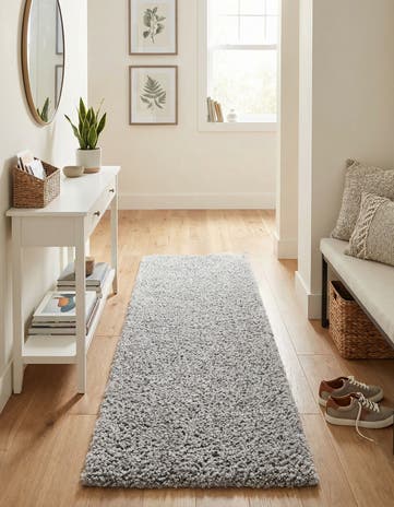 2' x 6' 6 Zermatt Shag Runner Rug