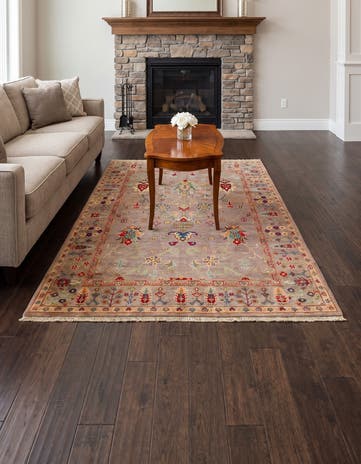 5' x 6' 5 Hand Knotted Kazak Rug