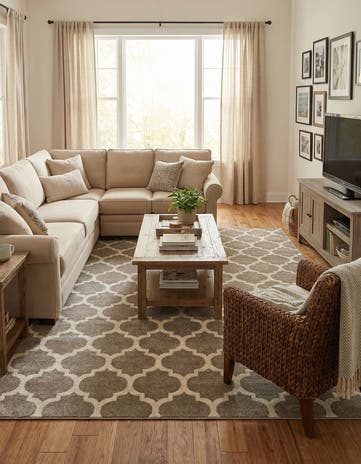 10' x 13' Lattice Rug