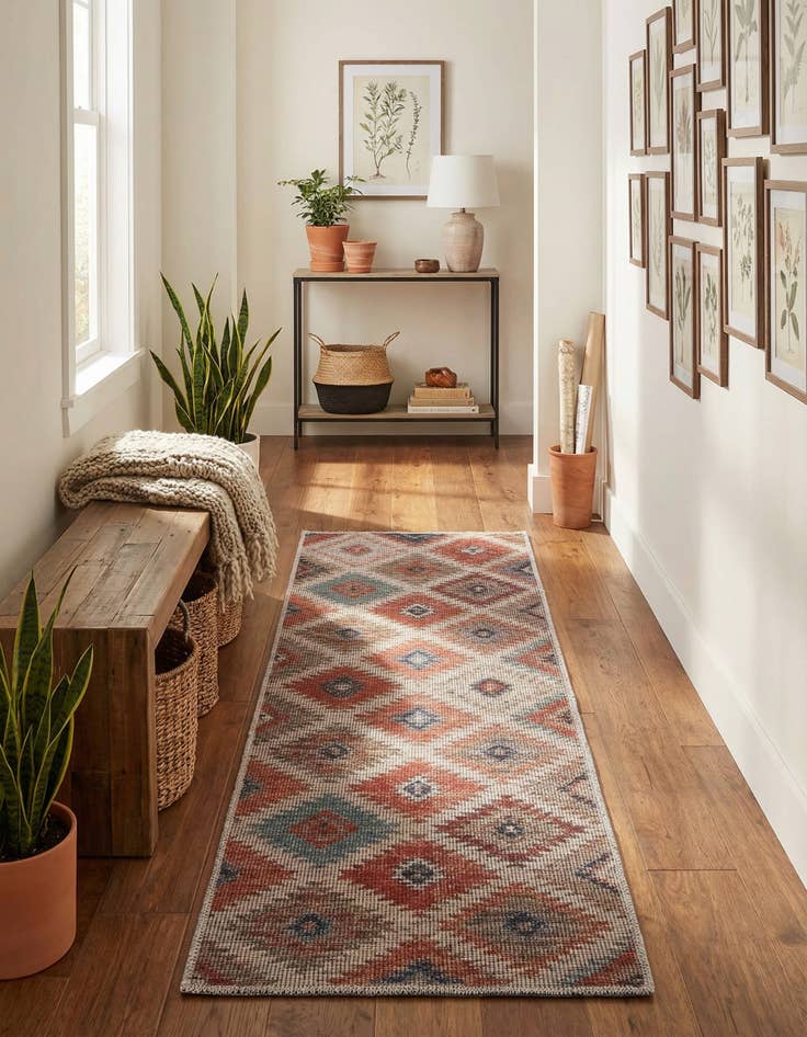 Detail image of 2' x 5' Washable Sisu Runner Rug