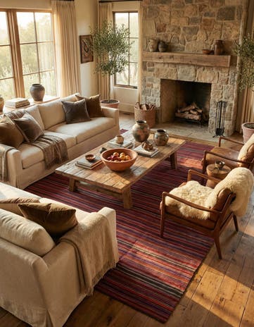 8' 4 x 10' 2 Hand Knotted Harssin Kilim Persian Rug