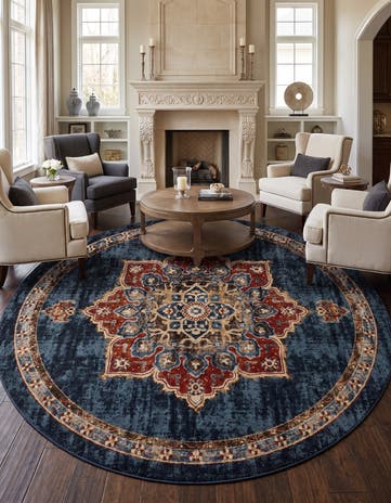 10' x 10' Arcadia Round Rug