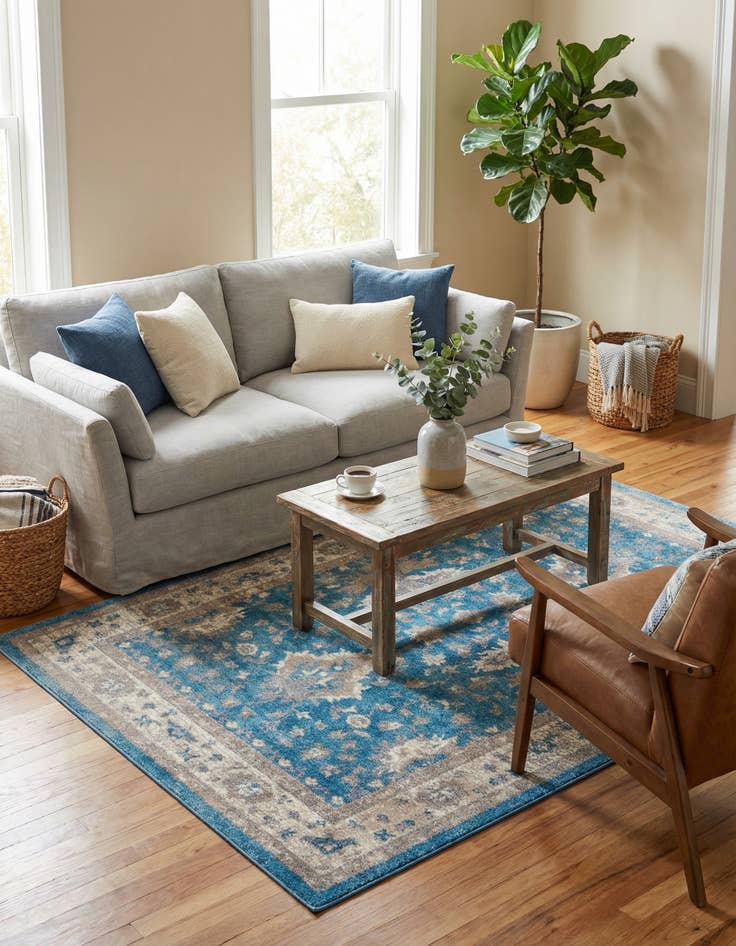 Detail image of  4' x 6' Viola Rug