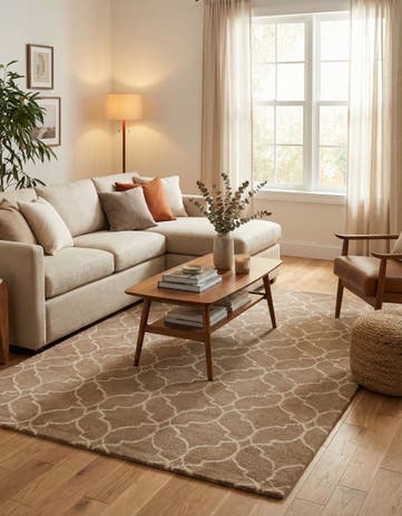 5' x 8' Luna Wool Rug